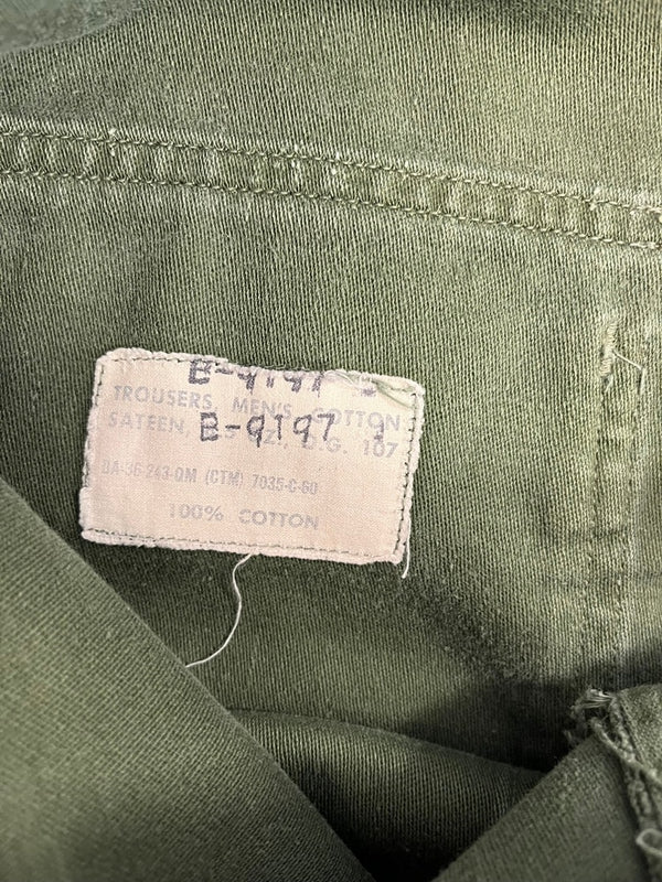 ミリタリー Military Vintage ヴィンテージ 60s～ US ARMY ミリタリーパンツ ベイカーパンツ  ボトムスその他 カーキ Lサイズ 101MB-699