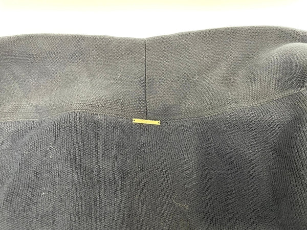 クロスアンドクロス Cloth&Cross コットン ロング コート ブラック 601LT-18