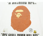 アベイシングエイプ A BATHING APE 20SS CLASSIC GAMMA APE CREWNECK グラフィック クルーネック スウェットシャツ グレー スウェット グレー Sサイズ 103MT-1748