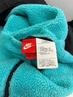 ナイキ NIKE BIG SWOOSH BOA JACKET ビッグスウッシュ リバーシブル ボアジャケット 黒×青 BQ6546-301 3XL ジャケット ブラック 4Lサイズ 101MT-4955