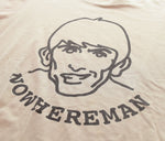 ナンバーナイン NUMBER (N)INE 02AW アーカイブ ジョージ期 NOWHERE MAN プリントTシャツ 4 Tシャツ ベージュ 103MT-2049