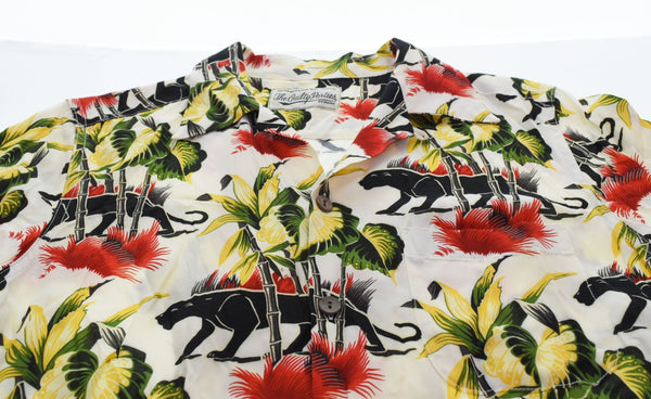 ワコマリア WACKO MARIA bamboo 竹 パンサー柄 アロハ シャツ 13ss 2013 半袖シャツ マルチカラー Mサイズ 103MT-2661