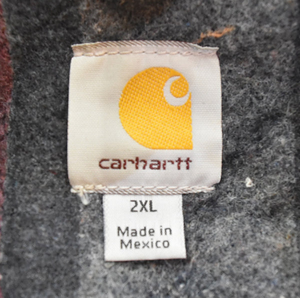 カーハート Carhartt ミシガン チョア コート MICHIGAN CHORE COAT Made in Mexico メキシコ製 ダック カバーオール ブランケット付き  2XL ジャケット ブラック 103MT-3442