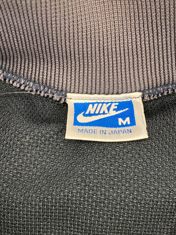 ナイキ NIKE 80's 80年代 青タグ FUNCTION BY NIKE トラックジャケット 日本製 OLD NIKE オールド  ジャージ グレー Mサイズ 101MT-3812