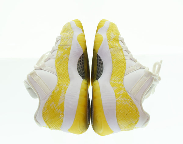 ナイキ NIKE Women's Air Jordan 11 Retro Low ウィメンズ エアジョーダン11 レトロ ロー  AH7860-107 レディース靴 スニーカー イエロー 24.5cm 103S-1158