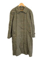 バーバリー Burberry Burberrys 丸善別注 グレンチェック ロングコート ジャケット グリーン 101LT-234