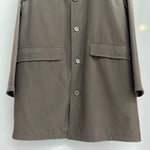 【曜日割引対象外】 ブルックスブラザーズ Brooks Brothers リバーシブル ステンカラーコート イタリア製 コート ブラウン Sサイズ 201MT-4325 VB