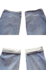 リー Lee 60s Vintage 101Z サイド黒タグ セミオートタロン ボタン裏7 脇割 60's ヴィンテージ デニム ブルー 40 103MB-465