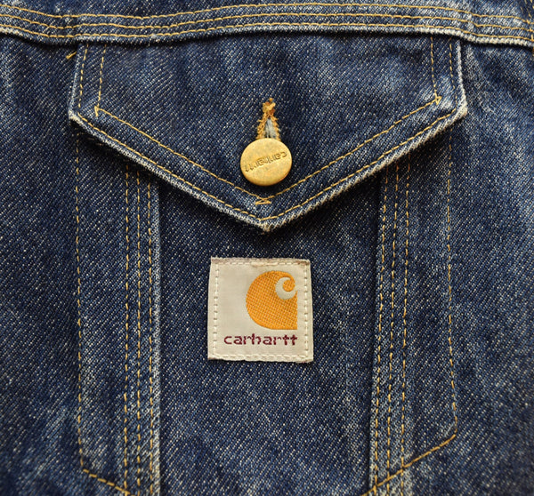 カーハート Carhartt 4TH TYPE DENIM TRUCKER JACKET フォース デニム トラッカー ジャケット 濃紺  ジャケット ブルー 103MT-3188