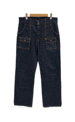 リーバイス Levi's Levi’s Vintage Clothing LVC ブッシュパンツ BIGE オレンジタブ 日本製 濃紺 ヴィンテージ 濃紺 青 70676-0001 デニム ブルー 34 101MB-761