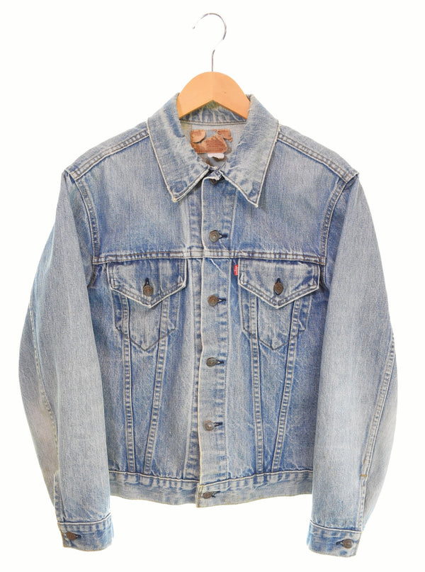 リーバイス Levi's 70s 70505-0217 denim jacket Made in USA 70'S 4th デニムジャケット 紙パッチ スモールe USA製 71505-0217 40 ジャケット ブルー 103MT-2376
