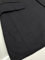 ジェイプレス J.PRESS TAILORED JACKET テーラード ジャケット NEW ENGLAND MODEL 金ボタン ブレザー 黒 021-5-BZ-OV サイズ C94-W80-T175 A6 ジャケット 無地 ブラック 104MT-1779