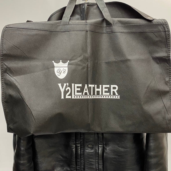 【曜日割引対象外】 ワイツーレザー Y'2 LEATHER ANILINE HORSE 1st Type G JACKET ジャケット ブラック 42サイズ 201MT-3637 VB