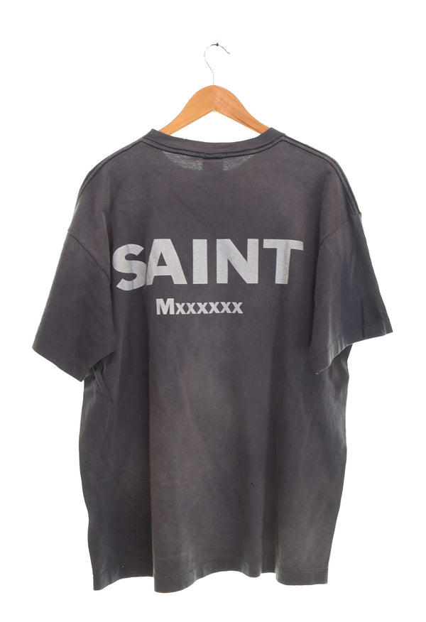 セントマイケル SAINT MICHAEL 24SS EVANGELION EV_SS TEE NEON GNSIS エヴァンゲリオン SM-YS8-0000-C24 Tシャツ ブラック LLサイズ 103MT-3256