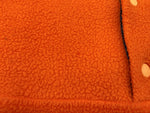 パタゴニア Patagonia 02年製 シンチラ スナップT フリース プルオーバー ハーフボタン リフレクター付 ロゴ刺繡 キッズ規格 ドミニカ共和国製 ORANGE 橙色 STYLE65569 ロゴ オレンジ KIDS XL(14) 104LT-260
