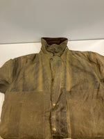 バブアー BARBOUR 90's 90年代 3ワラント NORTHUMBRIA ノーザンブリア ワックス コットン オイルドジャケット ハーフコート VINTAGE ヴィンテージ ジャケット カーキ 101MT-5237