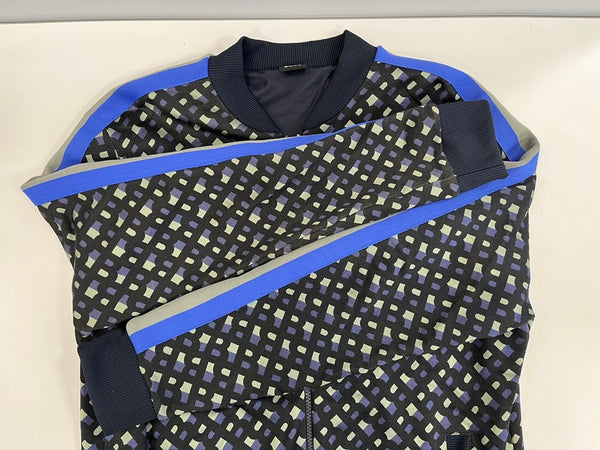 ヒューゴボス HUGO BOSS 総柄 ジップアップ ブルゾンジャケット 50485581 ジャケット マルチカラー Mサイズ 101MT-4989