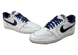 ナイキ NIKE 24年製 AIR JORDAN 1 RETRO LOW 85 エア ジョーダン レトロ ロー AJ1 バスケ シューズ 白 青 FB9933-141 メンズ靴 スニーカー ホワイト 27.5cm 104S-998