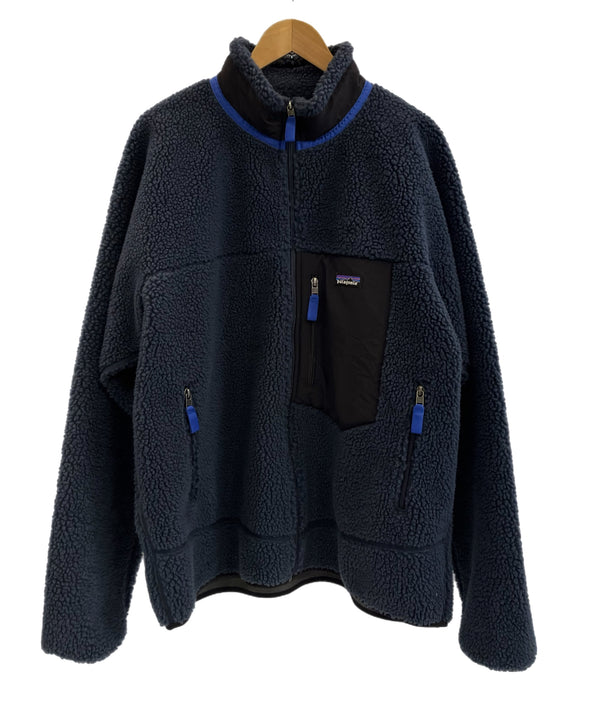 パタゴニア PATAGONIA CLASSIC RETRO X JACKET クラシック レトロX フリース ジャケット ボア 23056FA19 XL ジャケット ネイビー LLサイズ 101MT-4205