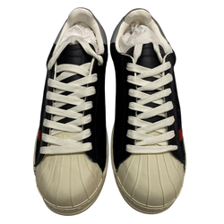 【曜日割引対象外】 シュースマイル SHOE(S)MILE TWOFACE×CSF 大戦デニム メンズ靴 スニーカー ブルー 26cmサイズ 201-shoes1576 VB