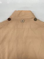 フィルソン FILSON 00s HUNTING VEST ハンティング ベスト フィッシング トラベル USA製 ノースリーブ 薄茶 ベスト 無地 ベージュ Sサイズ 104MT-1398