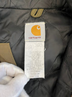 カーハート Carhartt キルト裏地 アクティブジャケット vintage ヴィンテージ カーキ J59TMB 2XL ジャケット ブラウン 3Lサイズ 101MT-5093