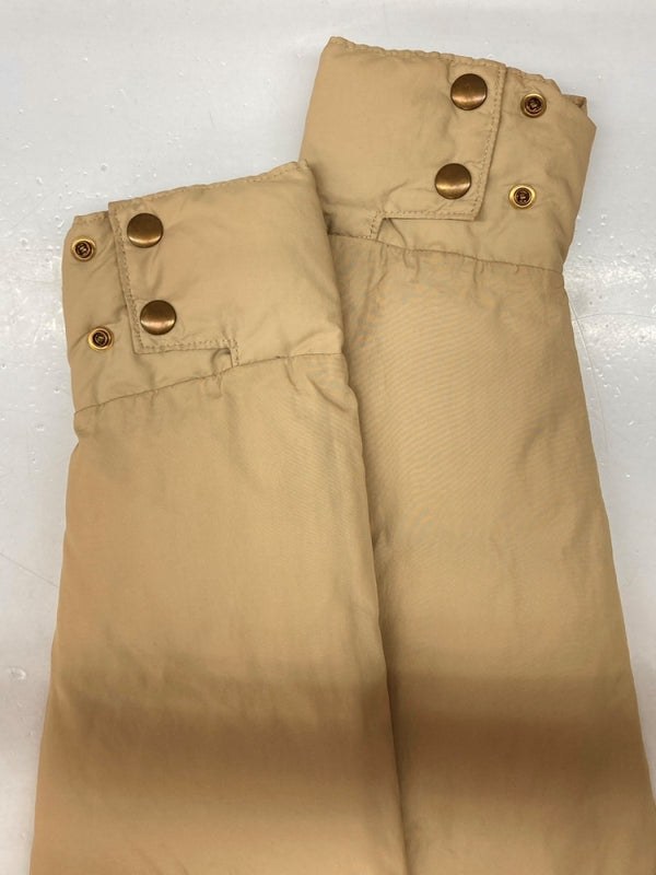 ロッキーマウンテンフェザーベッド Rocky Mountain Featherbed RM CHRISTY JACKET クリスティ ジャケット ダウン ダブルジップ 襟ボア 切替え アウター 薄茶 450-472-22 サイズ 36 ジャケット 無地 ベージュ 104MT-1443