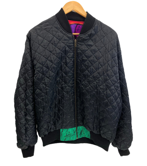 US US古着 90’s 90年代 Picaso ピカソ ナイロンジャケット リバーシブル ブルゾン アート VINTAGE ヴィンテージ - ジャケット マルチカラー 101MT-4682