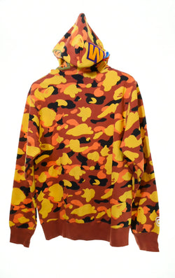 アベイシングエイプ  A BATHING APE  1st CAMO SHARK FULL ZIP HOODIE シャーク パーカー マルチカラー  001ZPD801011X  パーカ 総柄 マルチカラー LLサイズ 103MT-605