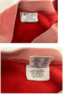 チャンピオン Champion 80's 80年代 トリコタグ REVERSE WEAVE リバースウィーブ カレッジ サンフェード vintage ヴィンテージ MADE IN USA アメリカ製 スウェット レッド Sサイズ 101MT-3951