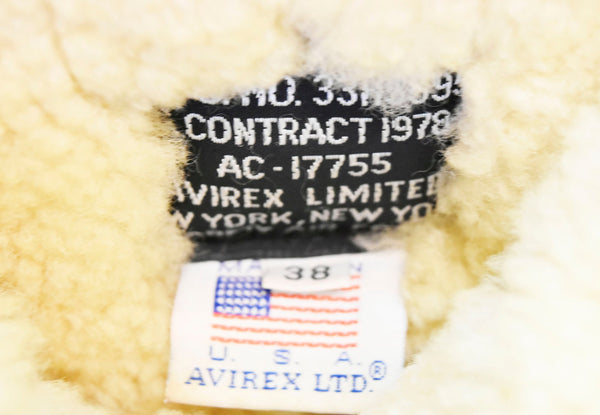 アヴィレックス  AVIREX TYPE B-3 FLIGHT JACKET B-3 フライトジャケット 茶 AC-17755 38 ジャケット ブラウン 103MT-1368