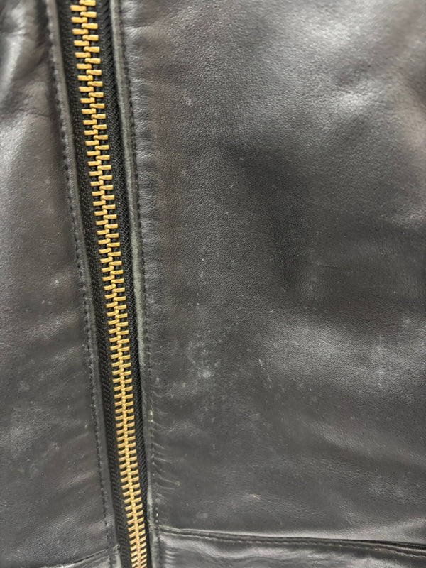 【曜日割引対象外】 ルイスレザー Lewis Leathers 90's スーパーモンザ ジャケット ブラック 36サイズ 201MT-2970 VB