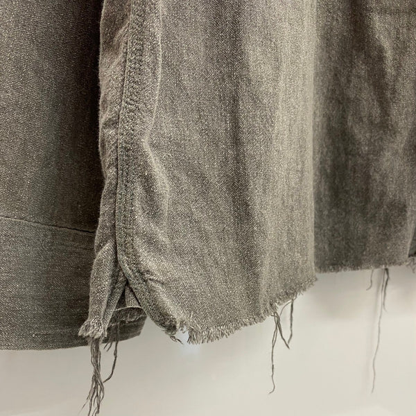 【曜日割引対象外】 ヴィンテージ vintage 40's 50's Homesteader MONTGOMERY WORD Black Chambray ブラック シャンブレーシャツ 長袖シャツ ブラック 201MT-4189 VB