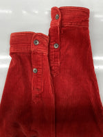 ダブルアールエル RRL 90s CORDUROY JACKET コーデュロイ ジャケット ボタン 開襟 太畝 三ツ星タグ Ralph Lauren オレンジ 赤 ジャケット 無地 レッド XLサイズ 104MT-2260