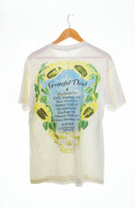 ビンテージアイテム vintage items 1994’s GRATEFUL DEAD music tee sunflower サンフラワー シングルステッチ Tシャツ 白 Tシャツ プリント ホワイト Lサイズ 103MT-483