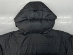 シュプリーム SUPREME 22AW × THE NORTH FACE ザ ノース フェイス 800-Fill Half Zip Hooded Pullover フィル ハーフ ジップ フーディー プルオーバー アウトドア 黒 ND52205I ジャケット ロゴ ブラック Mサイズ 104MT-1410