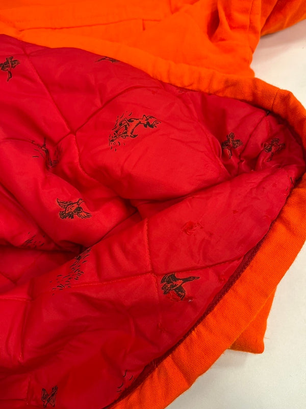 ウールリッチ WOOLRICH 70s~80s 白タグ ハンティングジャケット 襟切り替え TALONジップ VINTAGE ヴィンテージ ジャケット オレンジ Lサイズ 101MT-5199