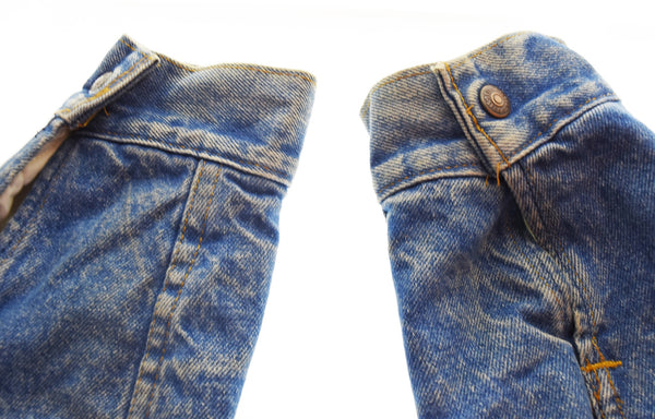 リーバイス Levi's 70年代 70's USA製デニムボアジャケット  70608 38 ジャケット ブルー 103MT-3411