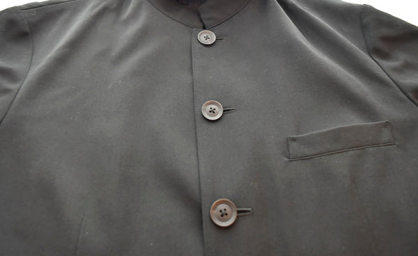 ヨウジヤマモト プールオム Yohjiyamamoto Pour Homme  21AW ボアフードジャケット ウールブルゾン 黒 HX-J17-100 3 ジャケット ブラック 103MT-1705
