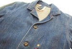 リーバイス Levi's RED リーバイスレッド 初期 2004年製 1st COAT DENIM COVERALL デニム カバーオール サック  MADE IN TUNISIA WPL-423 ジャケット ブルー Sサイズ 103MT-2245