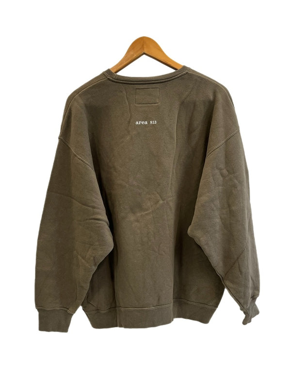 ダブルタップス WTAPS 22AW AII 02/SWEATER/COTTON.WUT ダブルタップス エーアイアイ スウェットシャツ オリーブドラブ クルーネック 222ATDT-CSM19 3 スウェット カーキ 101MT-5245