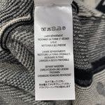 シュプリーム SUPREME ジップアップ 半袖 カットソー パイル地 ネイティブ柄 半袖ポロシャツ 半袖カットソー ブラック Mサイズ 201MT-4298