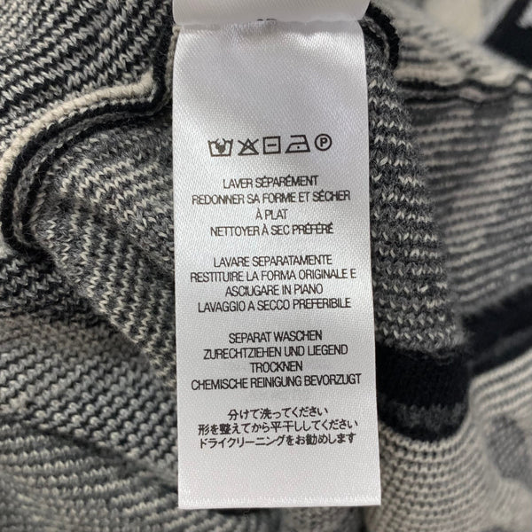 シュプリーム SUPREME ジップアップ 半袖 カットソー パイル地 ネイティブ柄 半袖ポロシャツ 半袖カットソー ブラック Mサイズ 201MT-4298