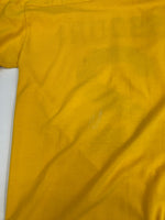 チャンピオン Champion 80's 80年代 トリコタグ フットボールシャツ カレッジ ナンバリング  7分丈 アメリカ製 MADE IN USA ヴィンテージ Vintage ロンT イエロー Sサイズ 101MT-4172