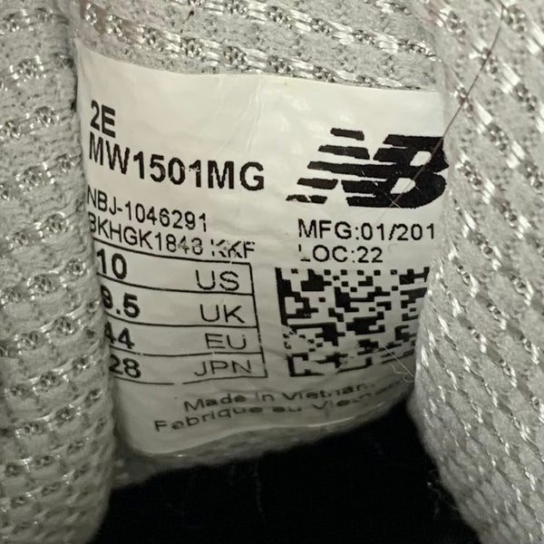 ニューバランス new balance MW1501MG メンズ靴 スニーカー グレー 28.0cmサイズ 201-shoes1579