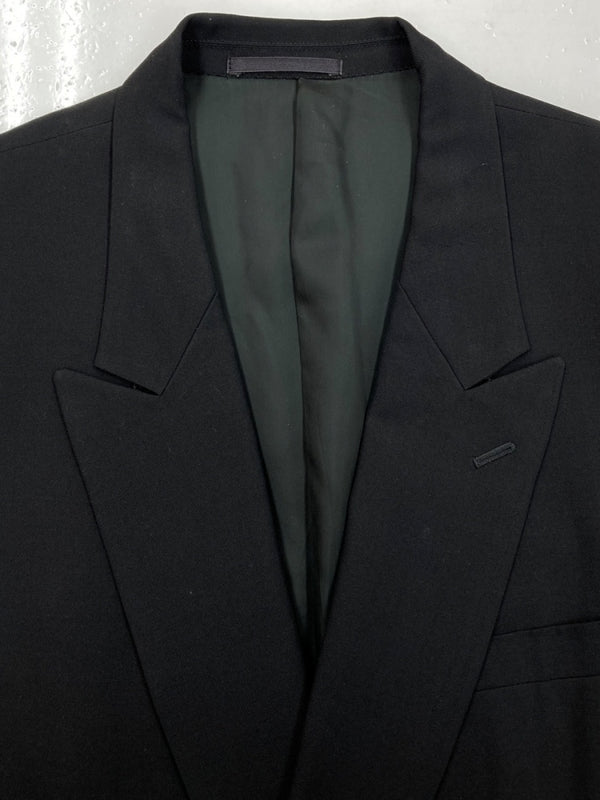 ワイズ Y's for men DOUBLE TAILORED JACKET ダブル テーラード ジャケット アーカイブ アウター 黒 MH-X03-103 ジャケット 無地 ブラック Sサイズ 104MT-1583