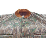 US US古着 80s MOSSY OAK リアルツリー2wayブルゾン USA製 80's 短丈 デタッチャブル シンサレート ジャケット マルチカラー LLサイズ 103MT-2896