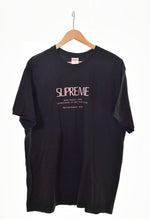 シュプリーム SUPREME World Famous Tee ワールドフェイマス 半袖Tシャツ 黒 Tシャツ プリント ブラック Lサイズ 103MT-250