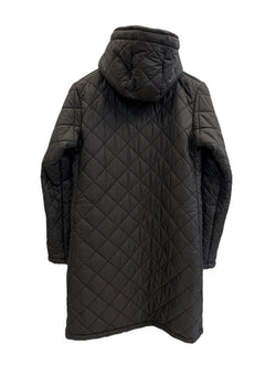 マッキントッシュ MACKINTOSH 裏ボア 中綿コート キルティング ジャケット フード付き コート ブラック サイズ36 101LT-151