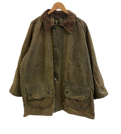 バブアー BARBOUR 90's 90年代 3ワラント GAMEFAIR ゲームフェア ワックス コットン オイルドジャケット ハーフコート VINTAGE ヴィンテージ A123 ジャケット カーキ 101MT-5233